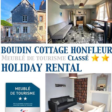 Boudin Cottage Honfleur Kültér fotó
